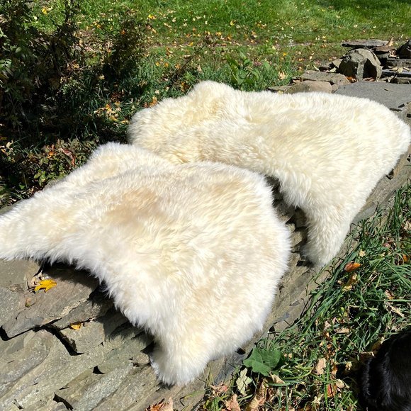 Genuine Sheepskin Rug 100% Natural From Our Farm